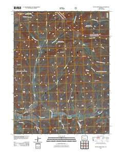 South Mamm Peak Colorado Historical topographic map, 1:24000 scale, 7.5 X 7.5 Minute, Year 2011