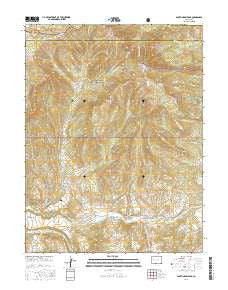 South Mamm Peak Colorado Current topographic map, 1:24000 scale, 7.5 X 7.5 Minute, Year 2016