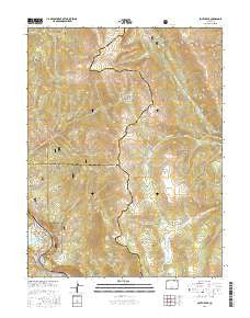 South Peak Colorado Current topographic map, 1:24000 scale, 7.5 X 7.5 Minute, Year 2016