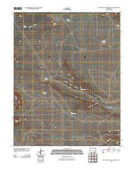 South Rattlesnake Butte Colorado Historical topographic map, 1:24000 scale, 7.5 X 7.5 Minute, Year 2010