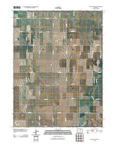 South Roggen Colorado Historical topographic map, 1:24000 scale, 7.5 X 7.5 Minute, Year 2010