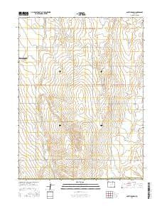 South Roggen Colorado Current topographic map, 1:24000 scale, 7.5 X 7.5 Minute, Year 2016