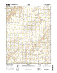 South of Bethune Colorado Current topographic map, 1:24000 scale, 7.5 X 7.5 Minute, Year 2016