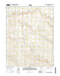 South of Cheyenne Wells Colorado Current topographic map, 1:24000 scale, 7.5 X 7.5 Minute, Year 2016
