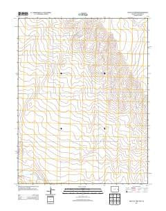 South of Firstview Colorado Historical topographic map, 1:24000 scale, 7.5 X 7.5 Minute, Year 2013