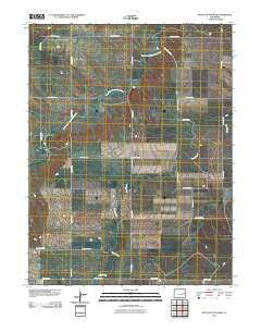 South of Flagler Colorado Historical topographic map, 1:24000 scale, 7.5 X 7.5 Minute, Year 2010