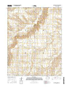 South of Flagler Colorado Current topographic map, 1:24000 scale, 7.5 X 7.5 Minute, Year 2016