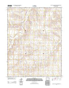 South of Flagler Reservoir Colorado Historical topographic map, 1:24000 scale, 7.5 X 7.5 Minute, Year 2013