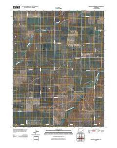 South of Seibert Colorado Historical topographic map, 1:24000 scale, 7.5 X 7.5 Minute, Year 2010