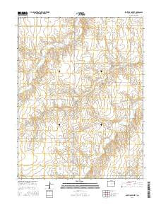 South of Seibert Colorado Current topographic map, 1:24000 scale, 7.5 X 7.5 Minute, Year 2016