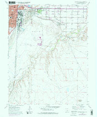 Southeast Pueblo Colorado Historical topographic map, 1:24000 scale, 7.5 X 7.5 Minute, Year 1960