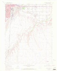 Southeast Pueblo Colorado Historical topographic map, 1:24000 scale, 7.5 X 7.5 Minute, Year 1960