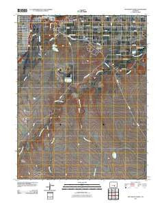 Southeast Pueblo Colorado Historical topographic map, 1:24000 scale, 7.5 X 7.5 Minute, Year 2010