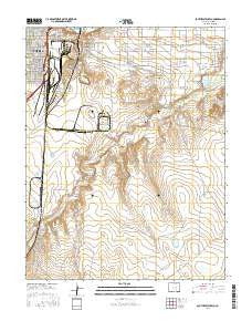 Southeast Pueblo Colorado Current topographic map, 1:24000 scale, 7.5 X 7.5 Minute, Year 2016