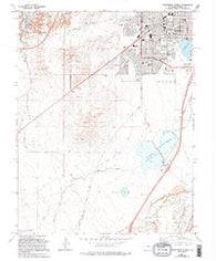 Southwest Pueblo Colorado Historical topographic map, 1:24000 scale, 7.5 X 7.5 Minute, Year 1961