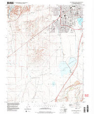 Southwest Pueblo Colorado Historical topographic map, 1:24000 scale, 7.5 X 7.5 Minute, Year 1998