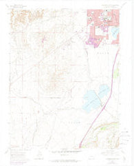 Southwest Pueblo Colorado Historical topographic map, 1:24000 scale, 7.5 X 7.5 Minute, Year 1961