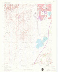 Southwest Pueblo Colorado Historical topographic map, 1:24000 scale, 7.5 X 7.5 Minute, Year 1961