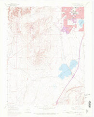 Southwest Pueblo Colorado Historical topographic map, 1:24000 scale, 7.5 X 7.5 Minute, Year 1961