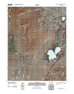 Southwest Pueblo Colorado Historical topographic map, 1:24000 scale, 7.5 X 7.5 Minute, Year 2010