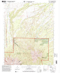 Spanish Peaks Colorado Historical topographic map, 1:24000 scale, 7.5 X 7.5 Minute, Year 1994