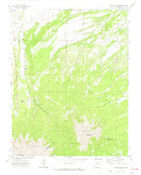 Spanish Peaks Colorado Historical topographic map, 1:24000 scale, 7.5 X 7.5 Minute, Year 1971