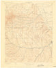 Spanish Peaks Colorado Historical topographic map, 1:125000 scale, 30 X 30 Minute, Year 1897