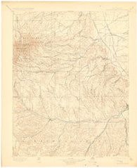 Spanish Peaks Colorado Historical topographic map, 1:125000 scale, 30 X 30 Minute, Year 1897