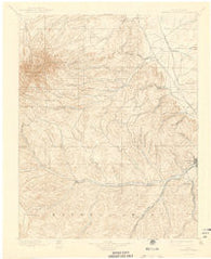 Spanish Peaks Colorado Historical topographic map, 1:125000 scale, 30 X 30 Minute, Year 1897