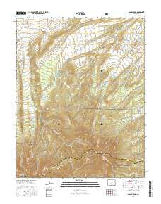 Spanish Peaks Colorado Current topographic map, 1:24000 scale, 7.5 X 7.5 Minute, Year 2016