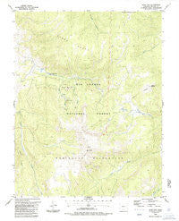 Spar City Colorado Historical topographic map, 1:24000 scale, 7.5 X 7.5 Minute, Year 1986