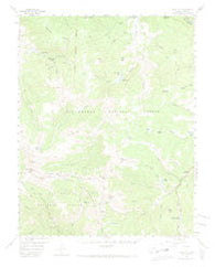 Spar City Colorado Historical topographic map, 1:62500 scale, 15 X 15 Minute, Year 1957