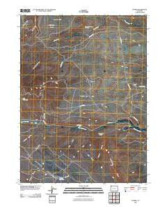 Sparks Colorado Historical topographic map, 1:24000 scale, 7.5 X 7.5 Minute, Year 2010