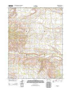 Sparks Colorado Historical topographic map, 1:24000 scale, 7.5 X 7.5 Minute, Year 2013