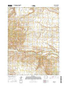 Sparks Colorado Current topographic map, 1:24000 scale, 7.5 X 7.5 Minute, Year 2016