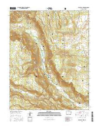 Spectacle Lake Colorado Current topographic map, 1:24000 scale, 7.5 X 7.5 Minute, Year 2016