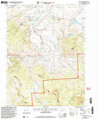 Spicer Peak Colorado Historical topographic map, 1:24000 scale, 7.5 X 7.5 Minute, Year 2000