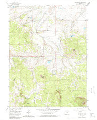 Spicer Peak Colorado Historical topographic map, 1:24000 scale, 7.5 X 7.5 Minute, Year 1956
