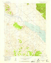 Spinney Mountain Colorado Historical topographic map, 1:24000 scale, 7.5 X 7.5 Minute, Year 1956