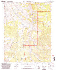 Spring Hill Creek Colorado Historical topographic map, 1:24000 scale, 7.5 X 7.5 Minute, Year 2001