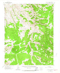Spring Hill Creek Colorado Historical topographic map, 1:24000 scale, 7.5 X 7.5 Minute, Year 1962