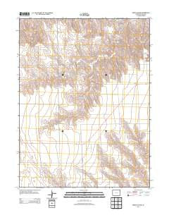 Spring Canyon Colorado Historical topographic map, 1:24000 scale, 7.5 X 7.5 Minute, Year 2013