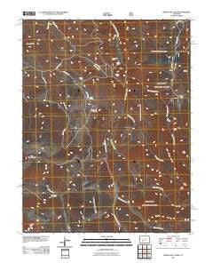 Spring Hill Creek Colorado Historical topographic map, 1:24000 scale, 7.5 X 7.5 Minute, Year 2011