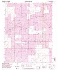 Springfield SW Colorado Historical topographic map, 1:24000 scale, 7.5 X 7.5 Minute, Year 1996