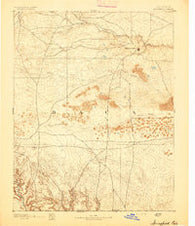 Springfield Colorado Historical topographic map, 1:125000 scale, 30 X 30 Minute, Year 1893
