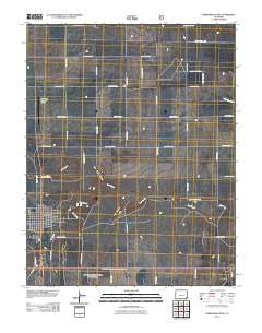 Springfield East Colorado Historical topographic map, 1:24000 scale, 7.5 X 7.5 Minute, Year 2011