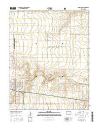 Springfield East Colorado Current topographic map, 1:24000 scale, 7.5 X 7.5 Minute, Year 2016