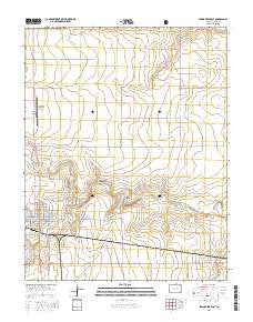 Springfield East Colorado Current topographic map, 1:24000 scale, 7.5 X 7.5 Minute, Year 2016
