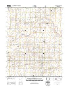 Springfield SW Colorado Historical topographic map, 1:24000 scale, 7.5 X 7.5 Minute, Year 2013