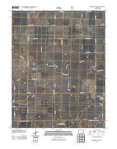 Springfield West Colorado Historical topographic map, 1:24000 scale, 7.5 X 7.5 Minute, Year 2011